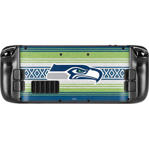 NFL Seattle Seahawks Trailblazer Steam Deck Handheld Gaming Computer Skin